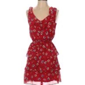 Xhilaration Sleeveless Floral Dress M